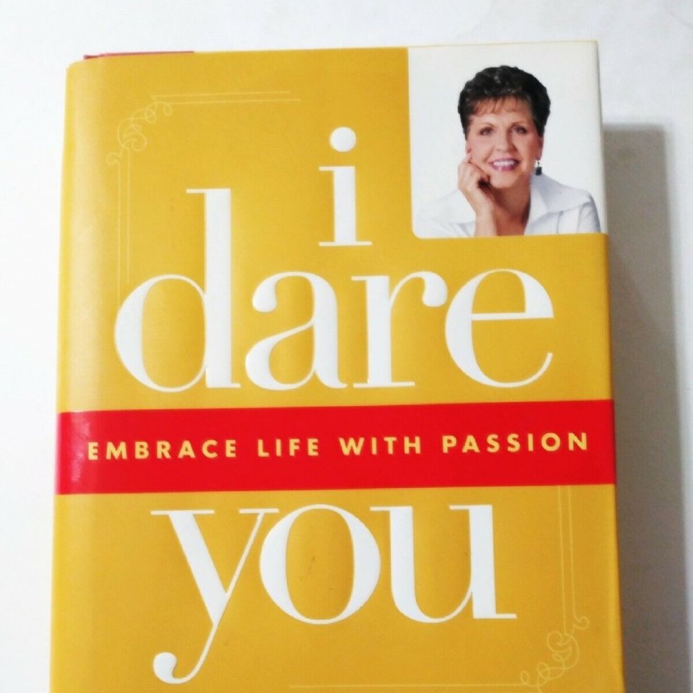 Joyce Meyer, I Dare You, Embrace Life with Passion - New Hard Cover - (#302)